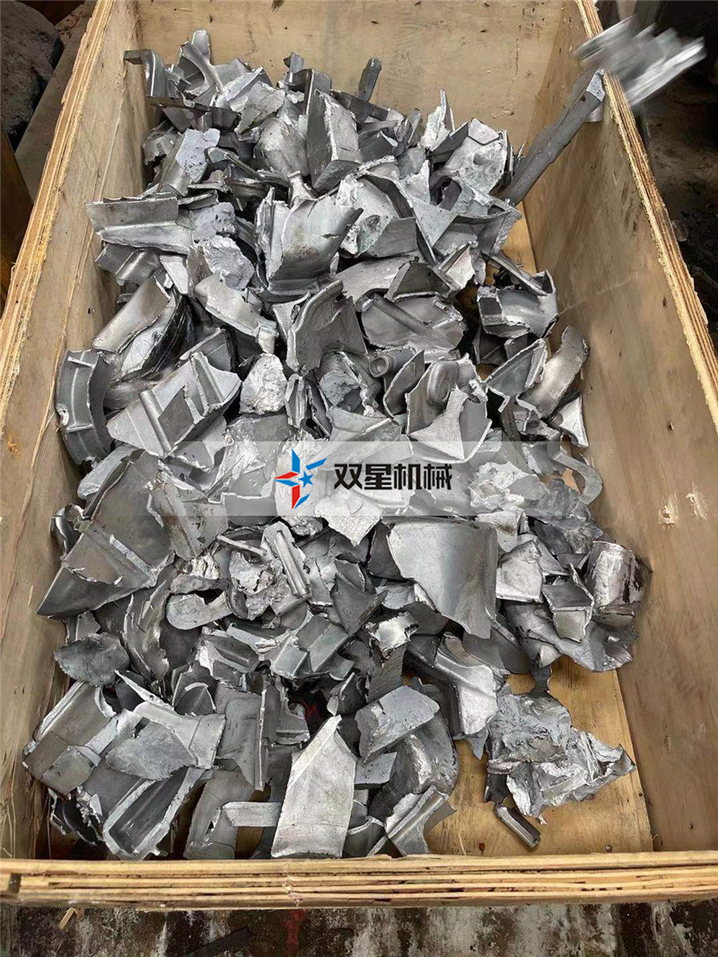 生鋁鑄件|鋁制發動機殼使用撕碎機處理效果