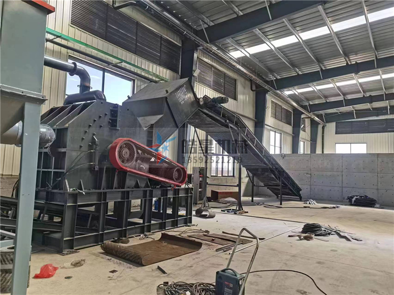 廢鋼破碎機生產線產量不足怎么優化解決